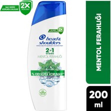 Head&Shoulders Şampuan Mentol Ferahlığı 2 in 1 200 ml