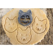 Bi'şeyler Sepeti Kurt Kurabiye Kalıbı 1 Adet A++ Kalite