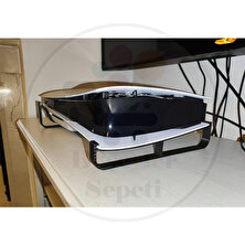 Bi'şeyler Sepeti Ps5 Slim Playstation 5 Slim Disc Horizontal Yatay Stand Aksesuar - Beyaz Renk