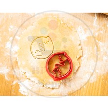 Bi'şeyler Sepeti Kedi Yin Yang - Kurabiye Kalıbı