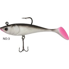 Captain 3543 Crazy Zander Uv Paint 10CM 19GR Turna Silikonu Suni Yem Balık