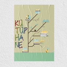 Sınıf Sepeti Kütüphane Posteri- PO334