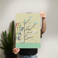 Sınıf Sepeti Kütüphane Posteri- PO334
