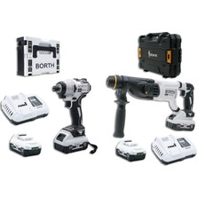 Tan Börth Akülü 2-Li Set Hilti & Torklu Vidalama