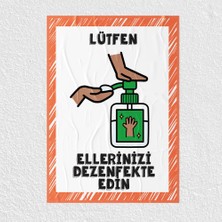 Sınıf Sepeti Dezenfekte Uyarı - PO391