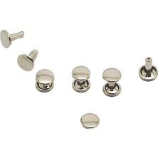 Benagee 100 Adet Dıy Perçin Metal Pano - Gümüş (Yurt Dışından)