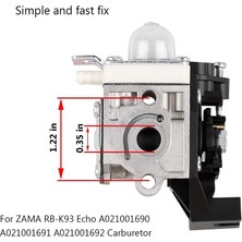 Benagee SRM225 PAS225 Karbüratör Ayarlama Kiti Echo SRM-225 PAS-225 A021001692 Weed-Eater Ot Biçme Makinesi Karbüratör (Yurt Dışından)