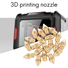 Benagee 20 Adet 3D Yazıcı Memesi 0.4mm Mk8 Creality CR10 Için Ekstruder Kafası (Yurt Dışından)