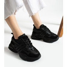 Alemdar Shoes Ranger Siyah Kadın Sneakers