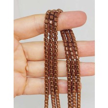 Yaşam Tohumu Hematit Taşı Dizi 3.5*3.5mm (48210)
