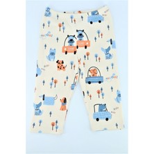 Pieros Baby Erkek Bebek Pijama Badi ve Pantolon 2'li Takım 0117