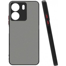 Microcase Xiaomi Redmi 13C 4g / Poco C65 London Serisi Darbeye Dayanıklı Kılıf - Siyah AL3415