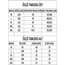 Darlin Moda Lacivert Varak Desenli Ikili Takım DM40008