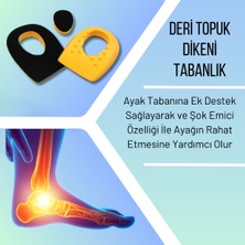 Lord Mountain Heel Relief Deri Topuk Dikeni Tabanlık,topuk Yumuşatıcı Iç Taban,gizli Topuk Dikeni Tabanlık, Siyah