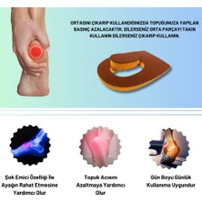 Lord Mountain Heel Relief Deri Topuk Dikeni Tabanlık,topuk Yumuşatıcı Iç Taban,gizli Topuk Dikeni Tabanlık ,erkek,kadın, Kiremit