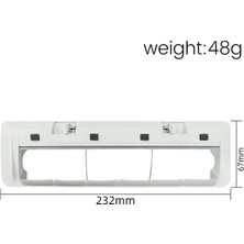 Fiona W10 / W10PRO Robot Süpürge Yedek Parçaları Ev Temizliği Için Ana Fırça Kapağı (Yurt Dışından)