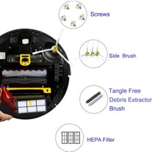 Fiona Hepa Filtreler Ana Yan Fırçalar 800 900 Serisi 805 864 871 891 960 961 964 980 Elektrikli Süpürge Parçaları (Yurt Dışından)