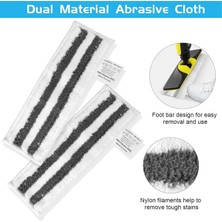 Fiona Buharlı Temizleyici Aksesuar Seti, Buharlı Temizleyiciler Için Mikrofiber Bez Seti Sc 2, Sc 3, Sc 4, Sc 5 Easyfix Parçaları (Yurt Dışından)