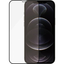 Panzerglass iPhone 12 | 12 Pro Uçtan Uca Ekran Koruyucu Cam Siyah