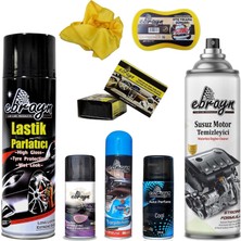 Ebrayn Motor-Lastik-Klima Temizleyici-Koku-9 Parça