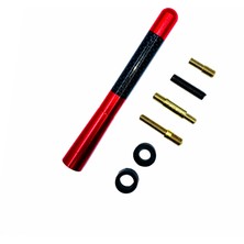 Ensa Oto Anten Çubuğu Karbon Kısa Anten Wrc Anten Siyah