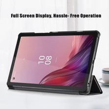 Sunsky Lenovo Tab M9 Siyah Için Voltaj Zanaat Doku Tablet Kılıfı (Yurt Dışından)