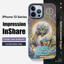 Rock iPhone 13 Pro Max Inshare Serisi Magsafe Kılıf Dragon