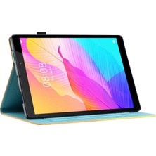 Sunsky Lenovo Tab P11 Pro Gen 2 Beyaz Kedi Için Boyalı Düz ​​deri Kılıf (Yurt Dışından)