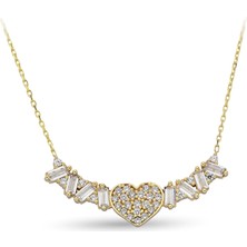 ÇGK KUYUMCULUK Kalpli Altın Kolye CGKKKLY025