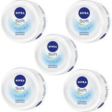 Nivea Soft 200 ml 5 Adet