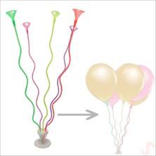 Spiral 50 Cm, 5'li Balon Standı (Balonlar Hariç)