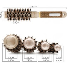 Sunsky Seramik Alüminyum Saç Tarak Yuvarlak Fırçası 25MM (Yurt Dışından)