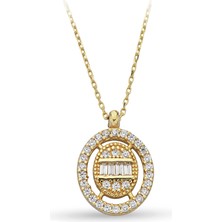 ÇGK KUYUMCULUK Baget Altın Kolye CGKKKLY038