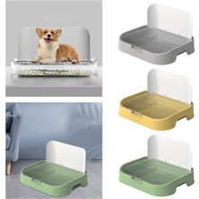 Kilinmoli Örgü Izgaralar Simüle Duvarlı Pet Eğitim Tuvaleti Kapalı Köpekler Köpekler Ve Kediler Için Lazımlık Tren Pedleri Büyük Köpek Yavrusu (Yurt Dışından)
