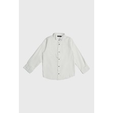 Nebbati Erkek Çocuk Beyaz Gömlek NS23FWN3608