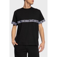 Versace Jeans Couture Logolu Bisiklet Yaka Pamuklu Regular Fit T Shirt Erkek T Shirt 76GAHC06 CJ01C 899