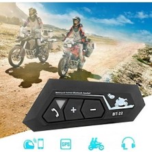 Comse BT22  Su Geçirmez Motor Kurye Kask Bluetooth Uyumlu Kulaklık Motosiklet Kulaklık