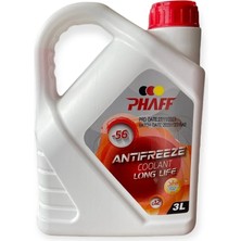 Phaff Antifriz Kırmızı Organik 3 L -56*