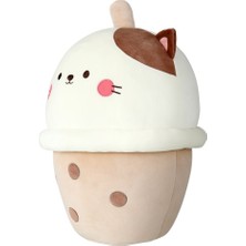 Miniso Sütlü Çay Peluş Oyuncak (37CM) - Kedi