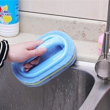 Yıldızhane Dayanıklı Sünger Fırça 3 Katlı Lavabo Mutfak Banyo Bulaşık Yıkama Fırçası