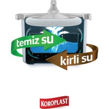 Koroplast Kirli ve Temiz Suyu Ayıran Temizlik Seti