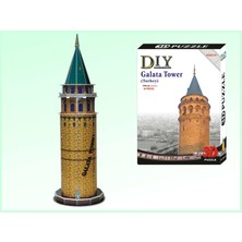 Prolysus Galata Tower Galata Kulesi 3D Puzzle 3 Boyutlu Maket Yapboz