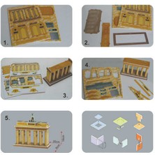 Prolysus 3D Puzzle 3 Boyutlu Maket Brandenburg Gate Berlin Kapısı