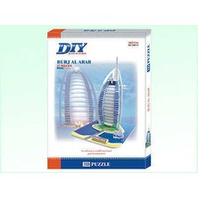 Prolysus 3D Puzzle 3 Boyutlu Maket Burç El Arap Dubai Yedi Yıldızlı Otel