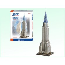 Prolysus 3D Puzzle 3 Boyutlu Maket Amerika Newyork Manhattan Chrysler Building Crysler Binası