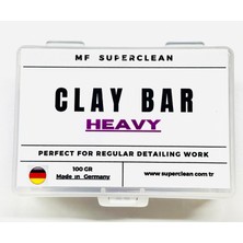 Mf Superclean Oto  Boya  Temizlik  Kil  Heavy 100GR Mor   Germany