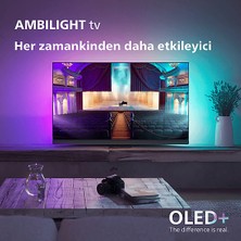 Philips 55OLED908/12 55''  139 Ekran Uydu Alıcılı 4K Ultra HD Ambilight Smart OLED TV