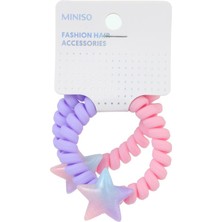 Miniso Spiral Saç Lastiği (2 Adet) - Gradyan