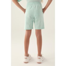 Kappa Striped Açık Mavi Kız Çocuk Bermuda
