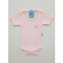 Sweet Cotton Kısa Kollu 3'lü Body Pamuklu Desenli Çıtçıtlı Zıbın